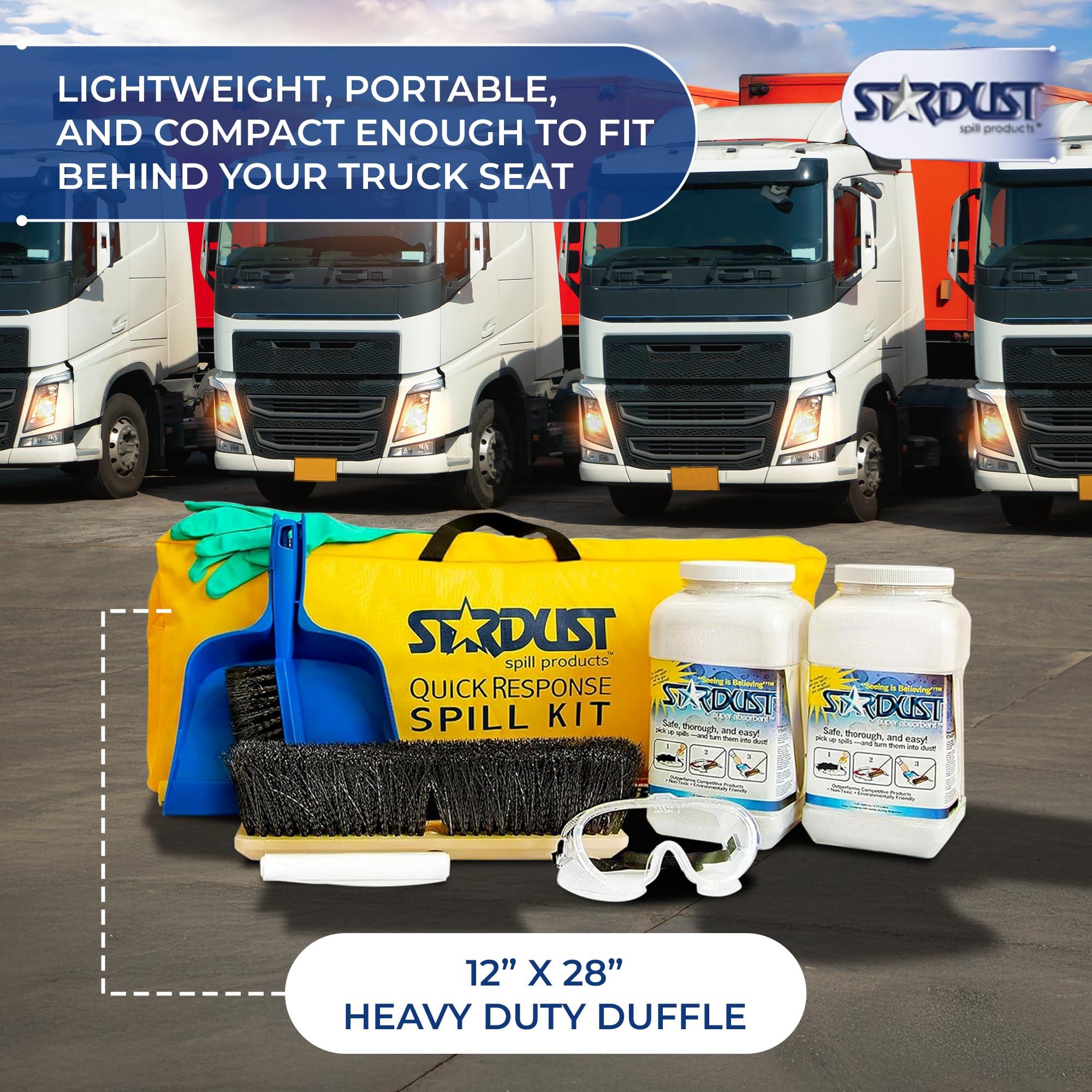 Stardust Spill Kit - Vehicle & Industrial Cleanup -8