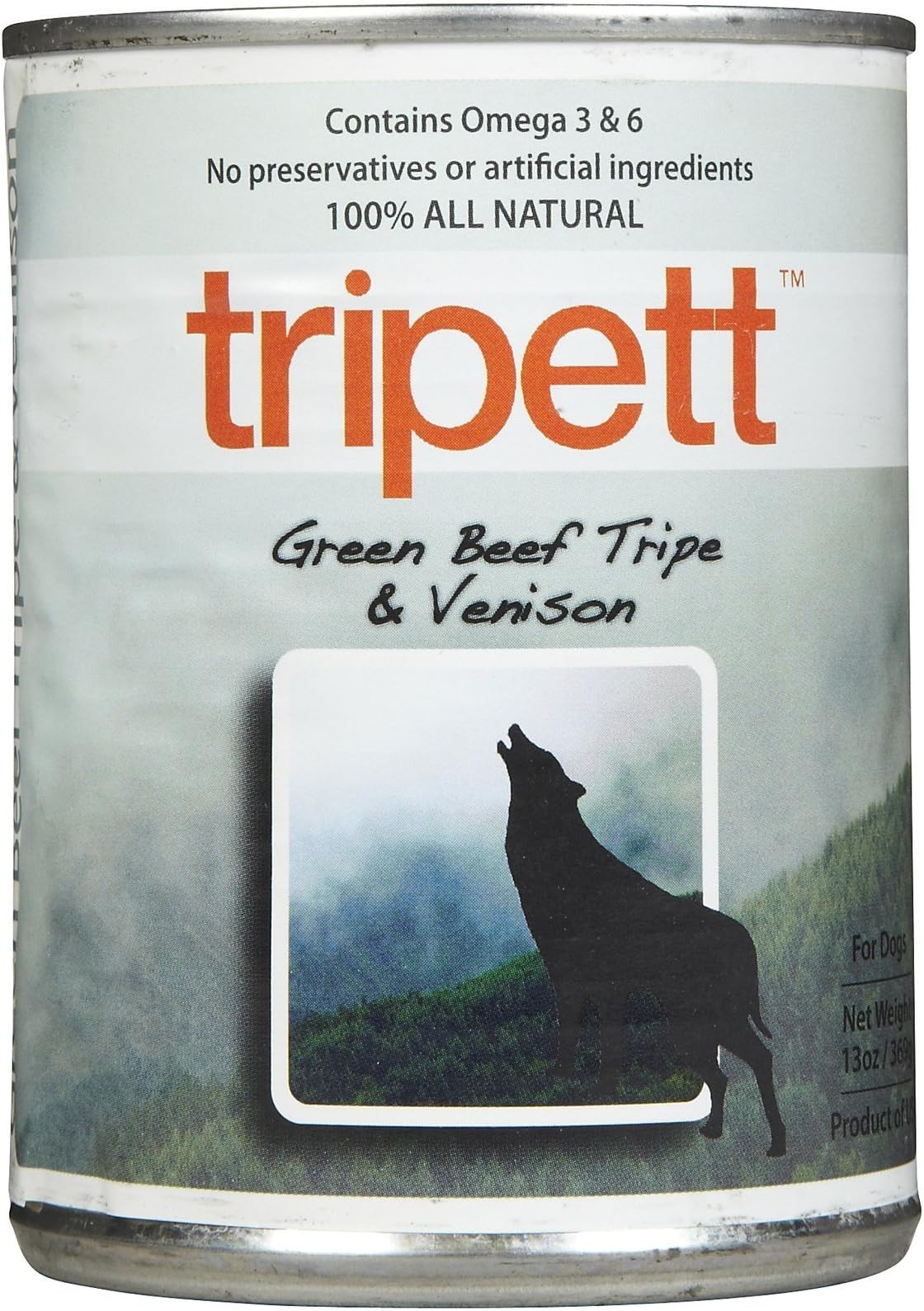 Green Beef Tripe with Venison -12 x 13 oz