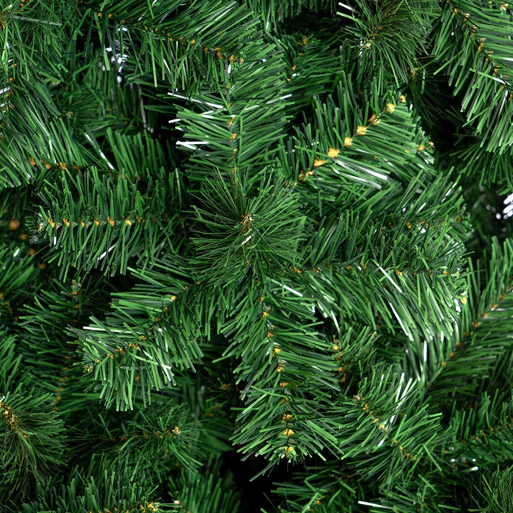 Nataland Albero di Natale Artificiale Verde Modello Gran Sasso Altezza 180 Cm, Abete Super Folto con Effetto Realistico e Rami Con Aghi Anticaduta
