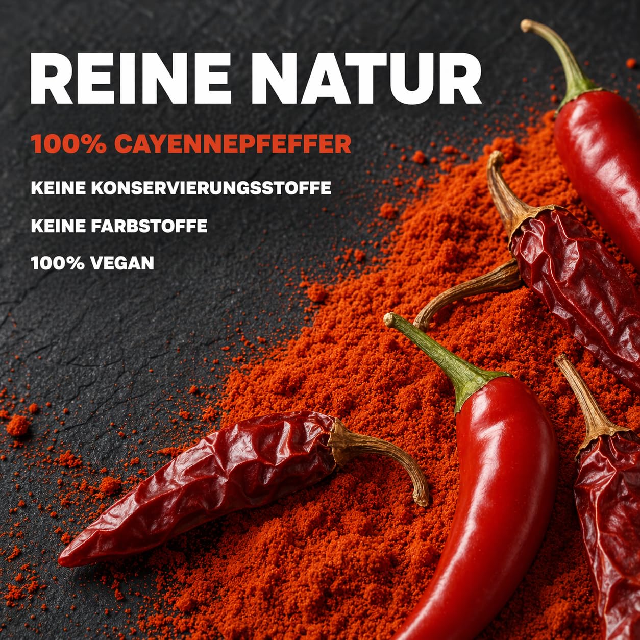 GiDeli Cayenne Pfeffer 2 x 5kg - Fein Gemahlenes Chilipulver für Fleisch, Fisch, Suppen und Soßen - Mexikanische und asiatische Küche - Scharf Intensiver Geschmack - 100% Naturprodukt