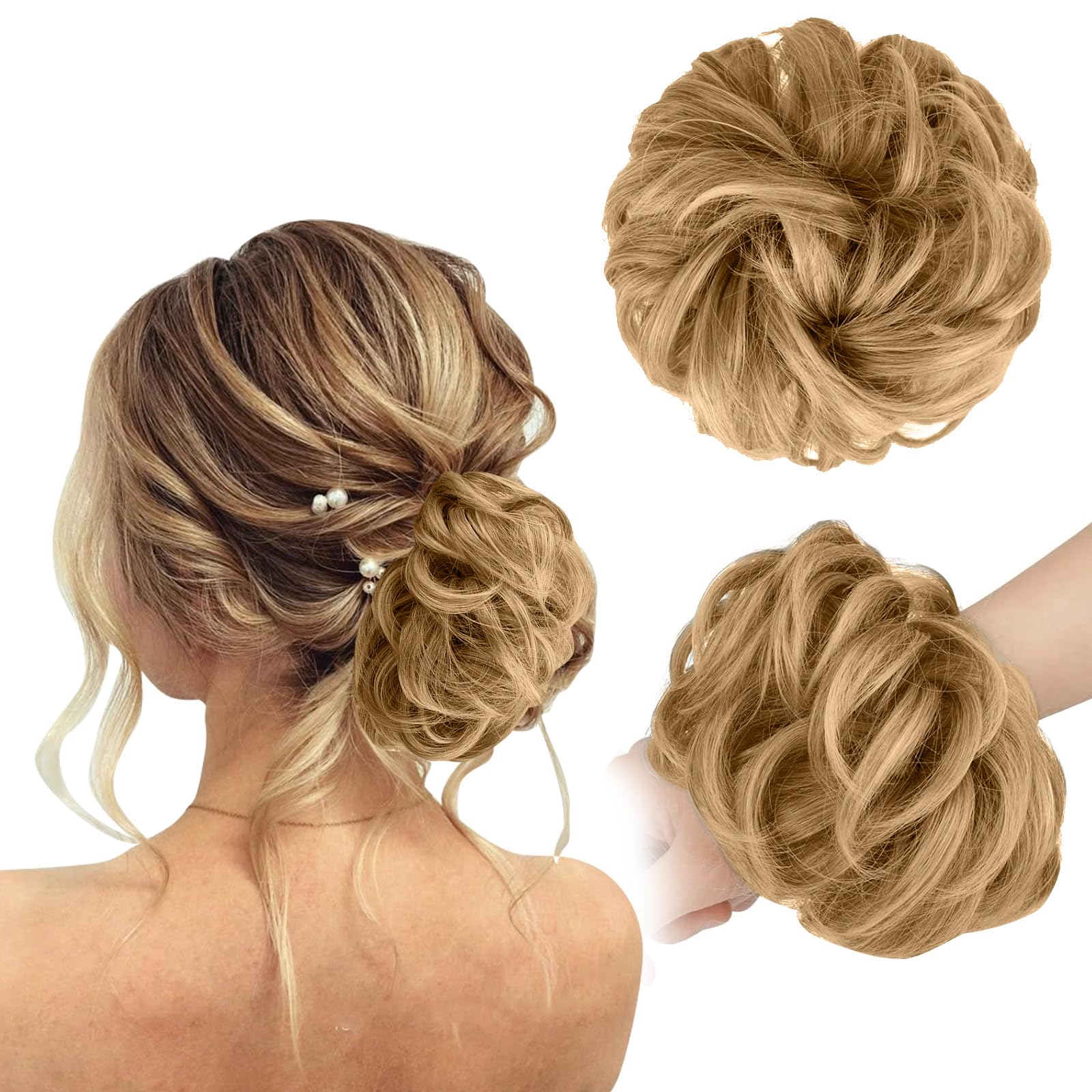 Auliuse Messy Bun Hair Piece