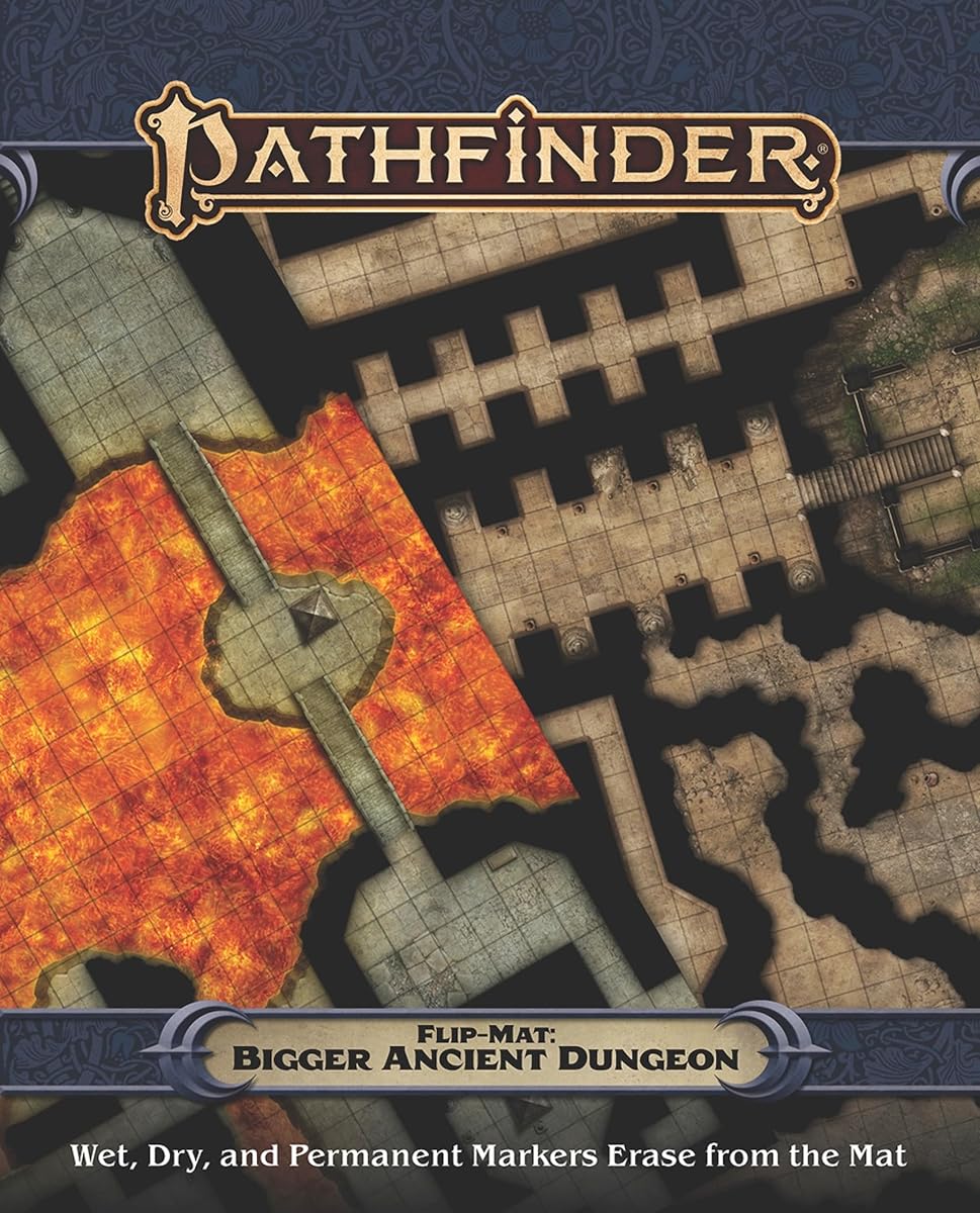 Pathfinder Flip-Mat: Bigger Ancient Dungeon