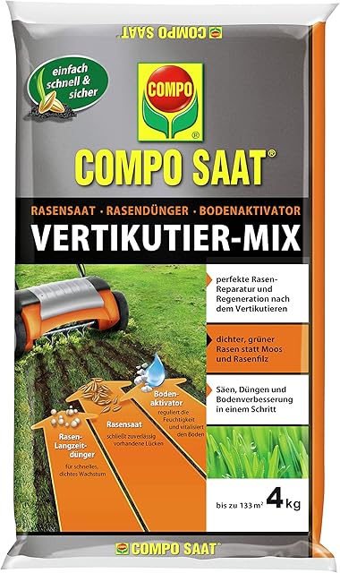 COMPO Compo SAAT® Vertikutier-Mix 4 kg für bis zu 133m² — Saat & Dünger