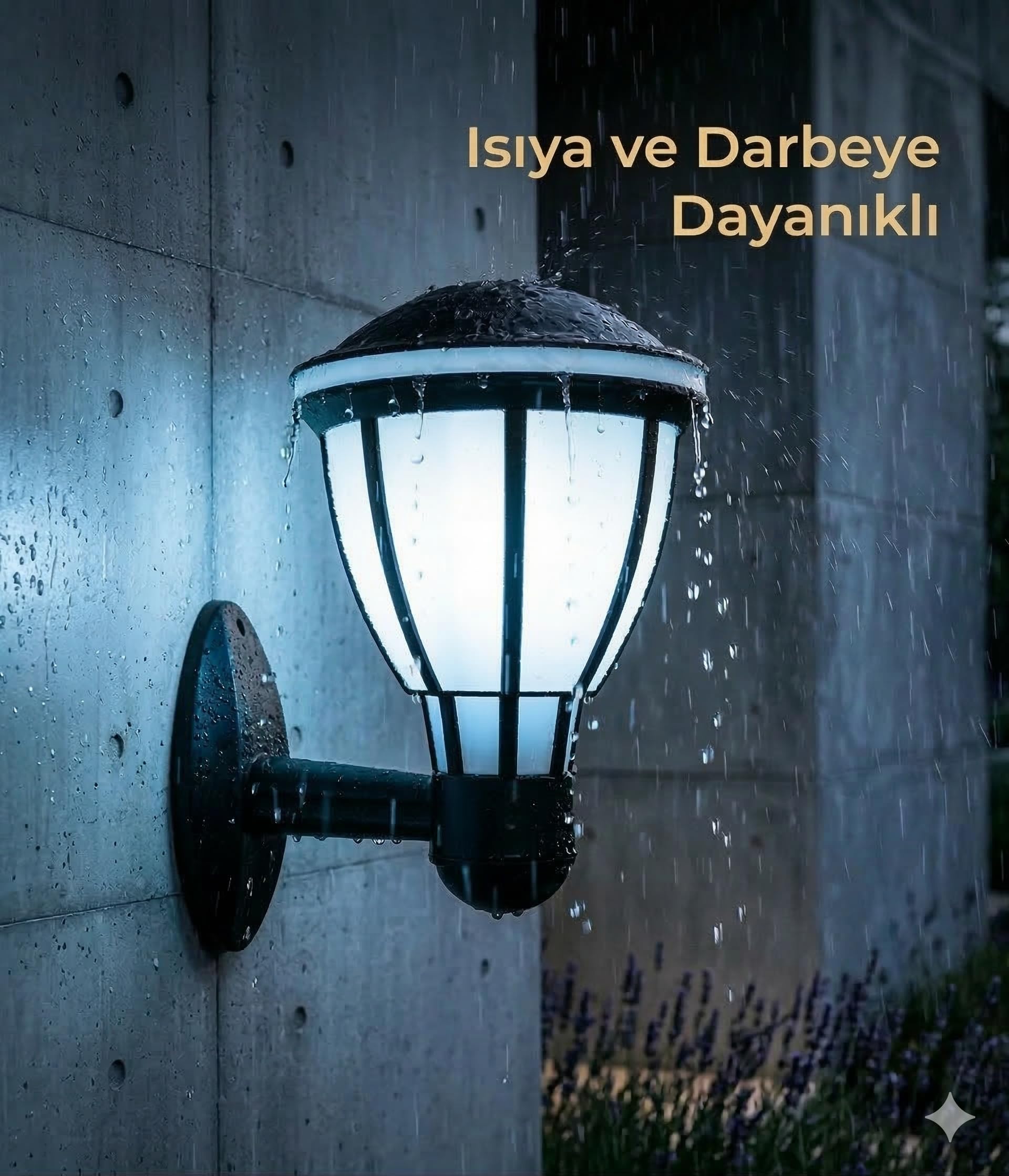 Kupa Serisi Bahçe Duvar Apliği 37 cm - Siyah E27 Duylu Zita Dış Mekan Lambası - IP54 Su Geçirmez, UV Korumalı Modern Tasarım (Ampul Hariç)