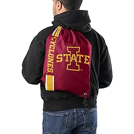 FOCO Iowa State Cyclones NCAA Big Logo Drawstring Backpack