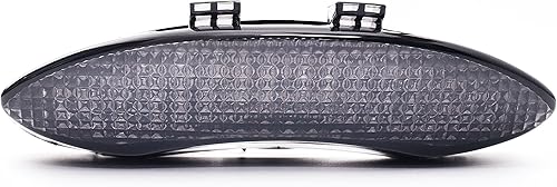 Luz trasera LED de freno para motocicleta, lente ahumada con señales de giro integradas para Triumph 2006-2013 Daytona 675,2009-2010 Speed Triple,