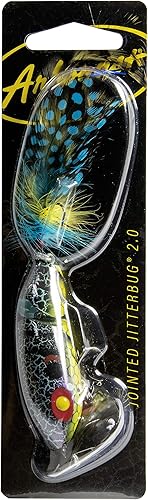 Miniatura 9 de Arbogast Jointed Jitterbug 2.0 Topwater Bass Señuelo de pesca, 2 12 pulgadas, 38 onzas