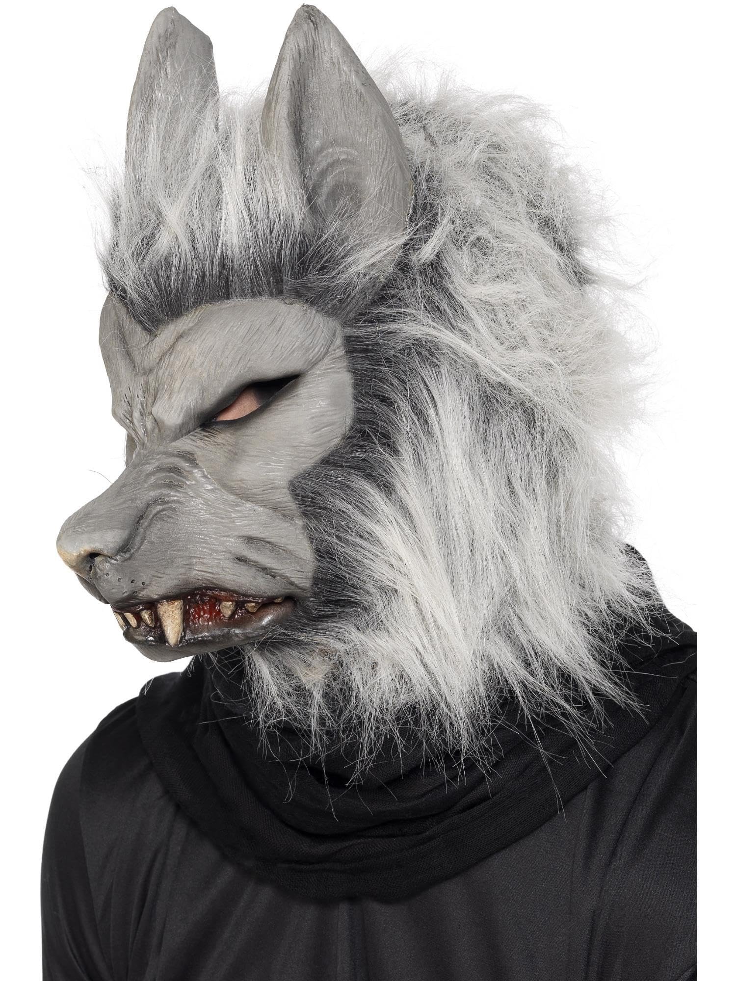 Smiffys Men's Grey Werewolf Mask