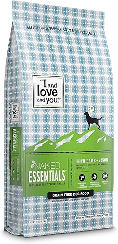 I and love and you Naked Essentials - Alimento seco para perros natural sin granos (variedad de sabores)