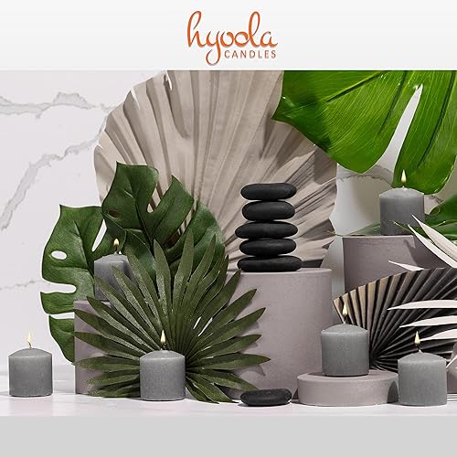 Miniatura 54 de HYOOLA Scented Votive Candles - Vanilla Votive Candles -12 Hour Burn Time - 9 Pack - European Made