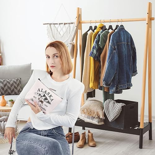 Miniatura 7 de Alaska Travel Makeup Bag Alaska Est 1959 The Last Frontier Alaska Family Trip Neceser, La última frontera