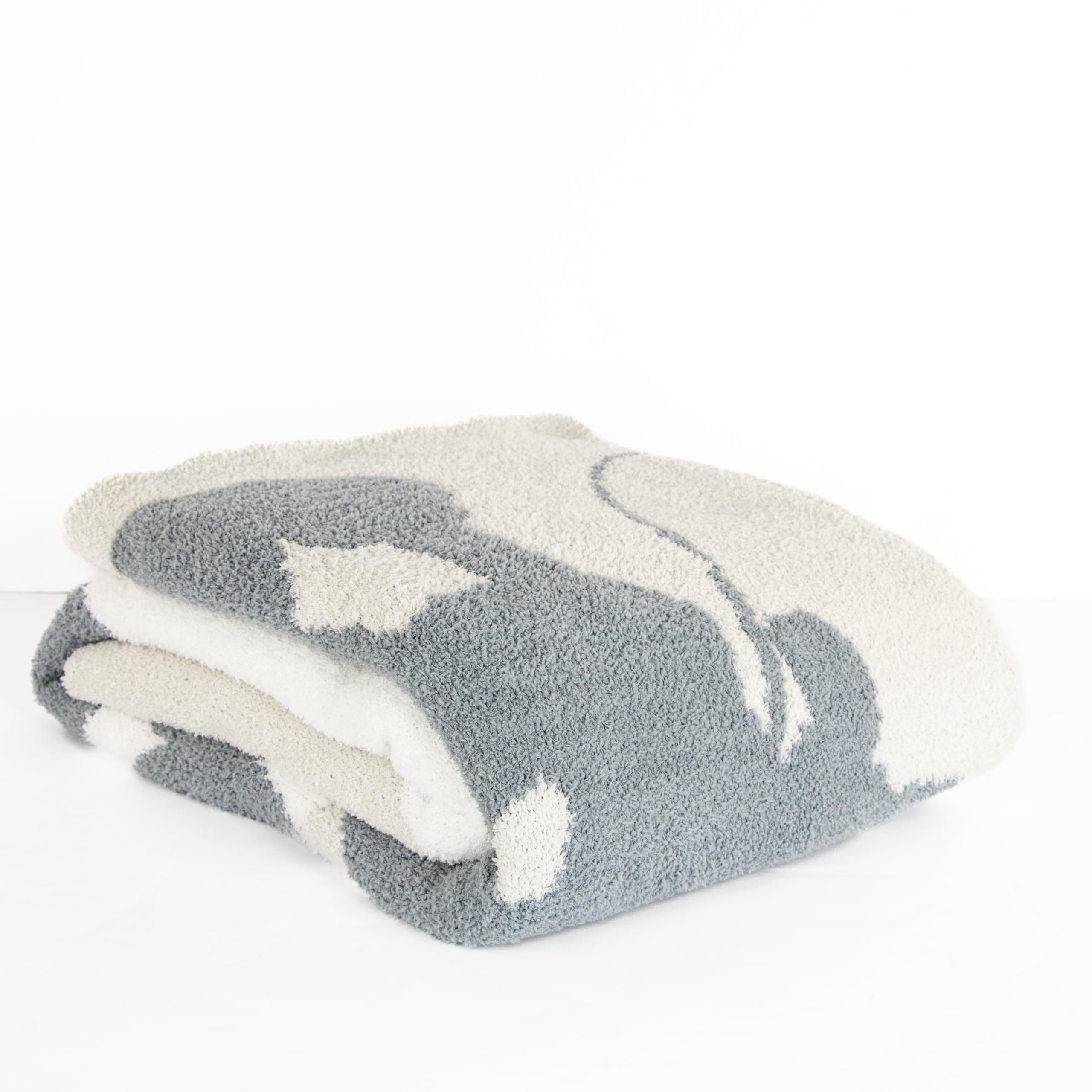 Jay Franco Disney Mickey und Minnie Mouse Flauschige Kuscheldecke - 127 x 152 cm Flauschig gestrickt, gemütliche Bettwäsche