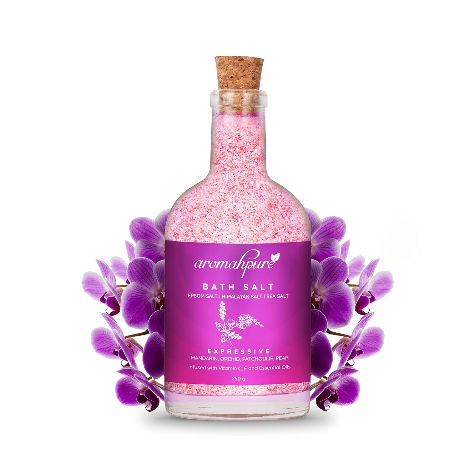 Buy Aromahpure 100 Natural Bath Salt with Essential Oils (Mix of Epsom