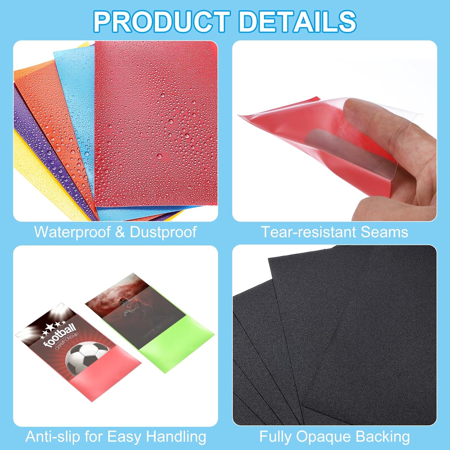 PATIKIL Soft Clear Cards Sleeves Cardholders 3.5x2.6inch, 50 Pack Frosted Trading Card Protectors for Standard Collectable Baseball Game Trading Card, Yellow