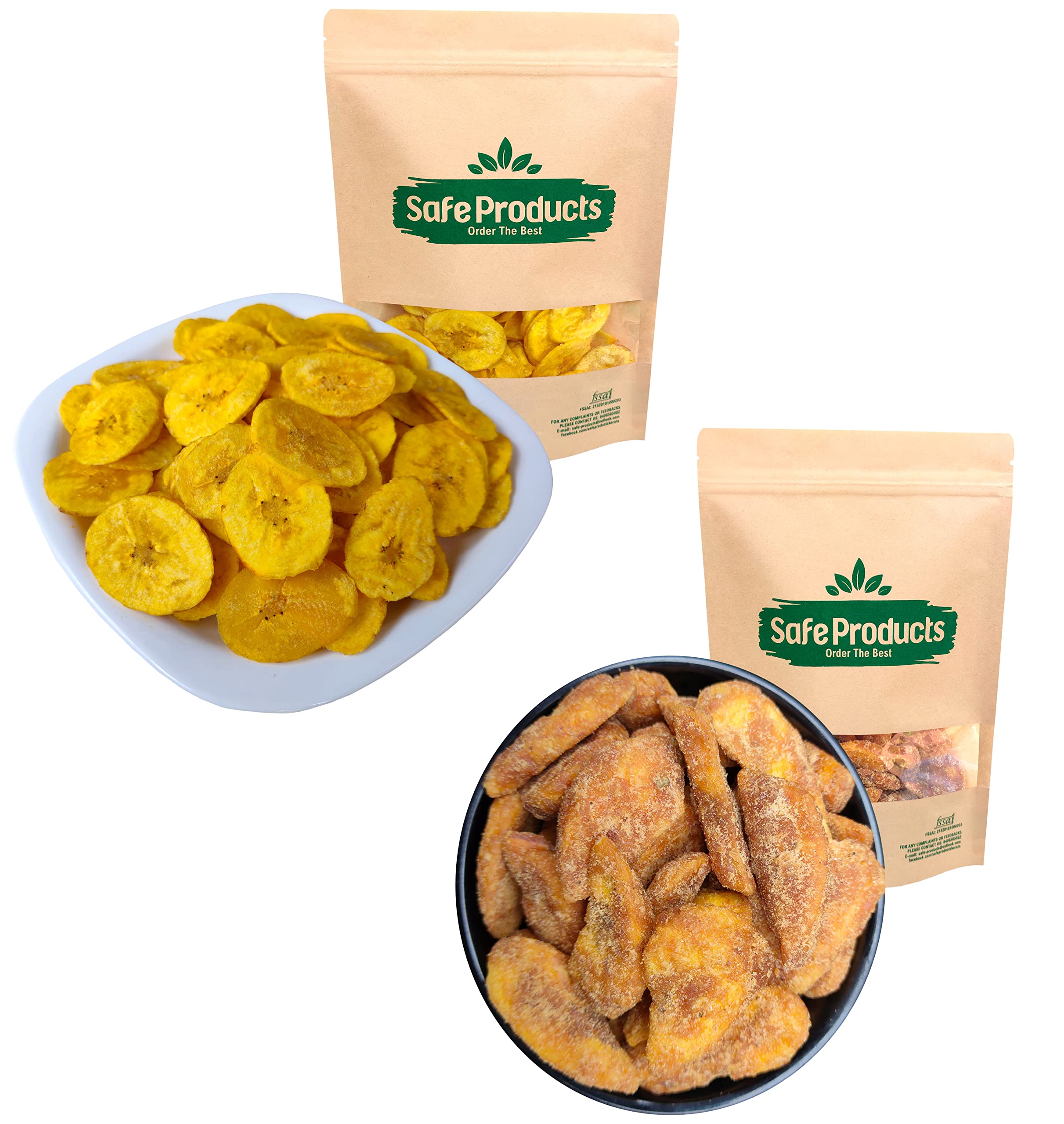 Safe Products Kerala Banana Chips and Jaggery coated Banana Chips Combo 250g Each Total Weight 500g (B0BDGFRC7C) Amazon Price History, Amazon Price Tracker