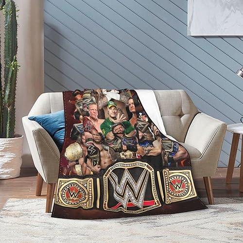 Miniatura 7 de Manta de forro polar ultrasuave con collage de fotos de lucha, tamaño Queen, manta ligera y acogedora de felpa de lujo para cama, sofá adecuada para