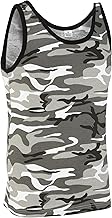 Camouflage Military Vest Top - Urban Camouflage