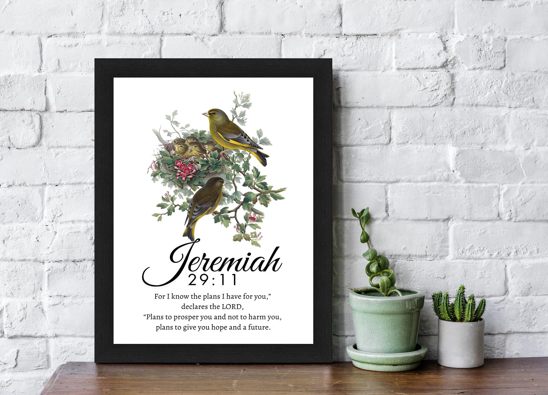 Interio Crafts Jeremiah 29:11 Bible Verse Frame -2 Interio Crafts Jeremiah 29:11 Bible Verse Frame -2
