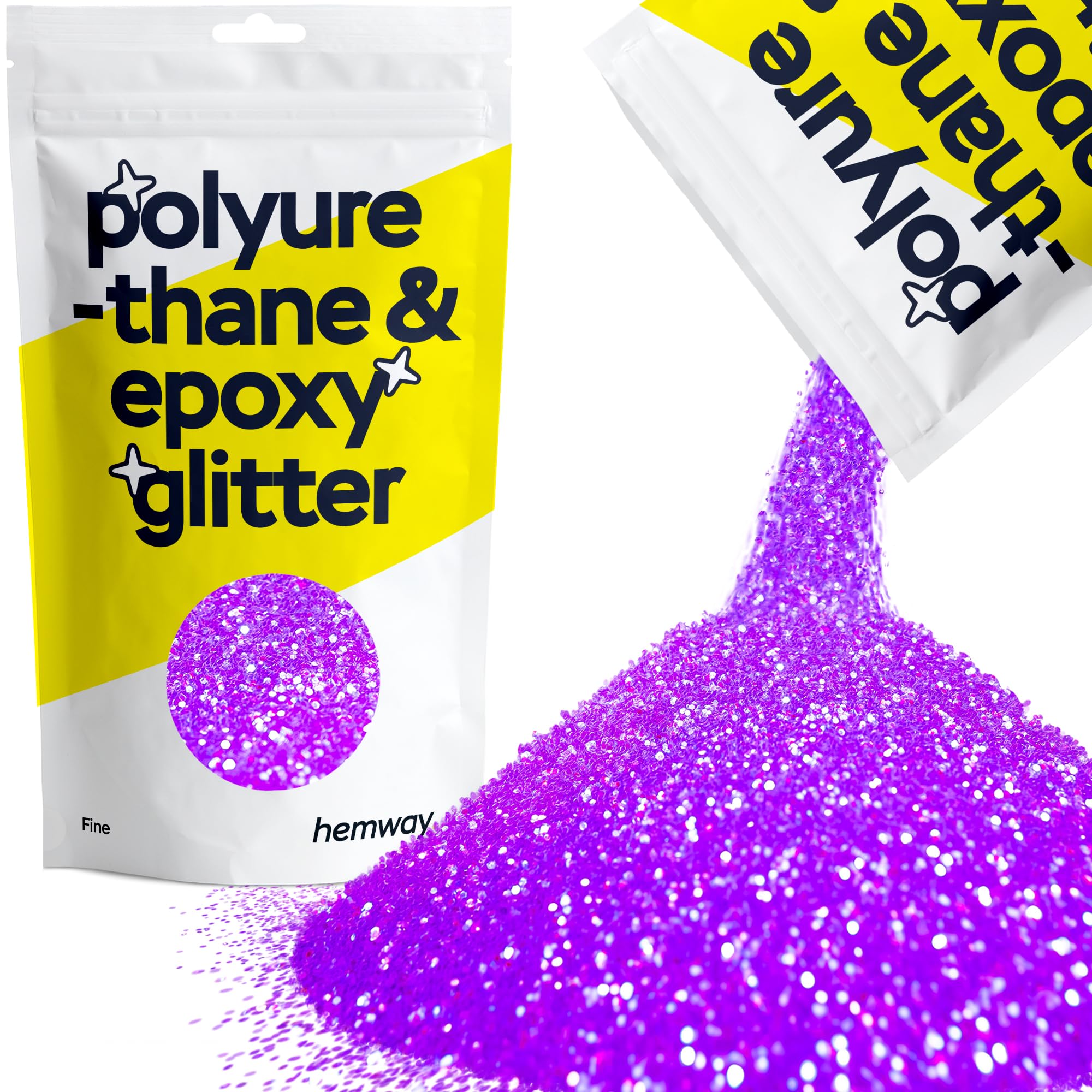 Hemway Resin Glitter Bronze Brown 100g Super Chunky | Polyurethane & Epoxy Glitter for Resin Crafts, Tumblers, Coasters, Floor & Table Art — view 254