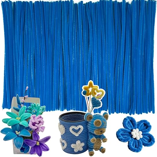 Vista 31 de Limpiapipas para manualidades a granel, juguetes y juegos para niños, 200 piezas de manualidades, tallos de chenilla para proyectos, decoración