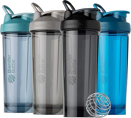 Miniatura 79 de BlenderBottle Shaker Bottle Pro Series perfecta para batidos de proteínas y antes del entrenamiento, 28 onzas, verde a todo