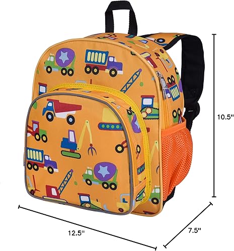 Miniatura 10 de Wildkin Paquete de mochila de 12 pulgadas con bolsa de almuerzo aislada (en construcción)