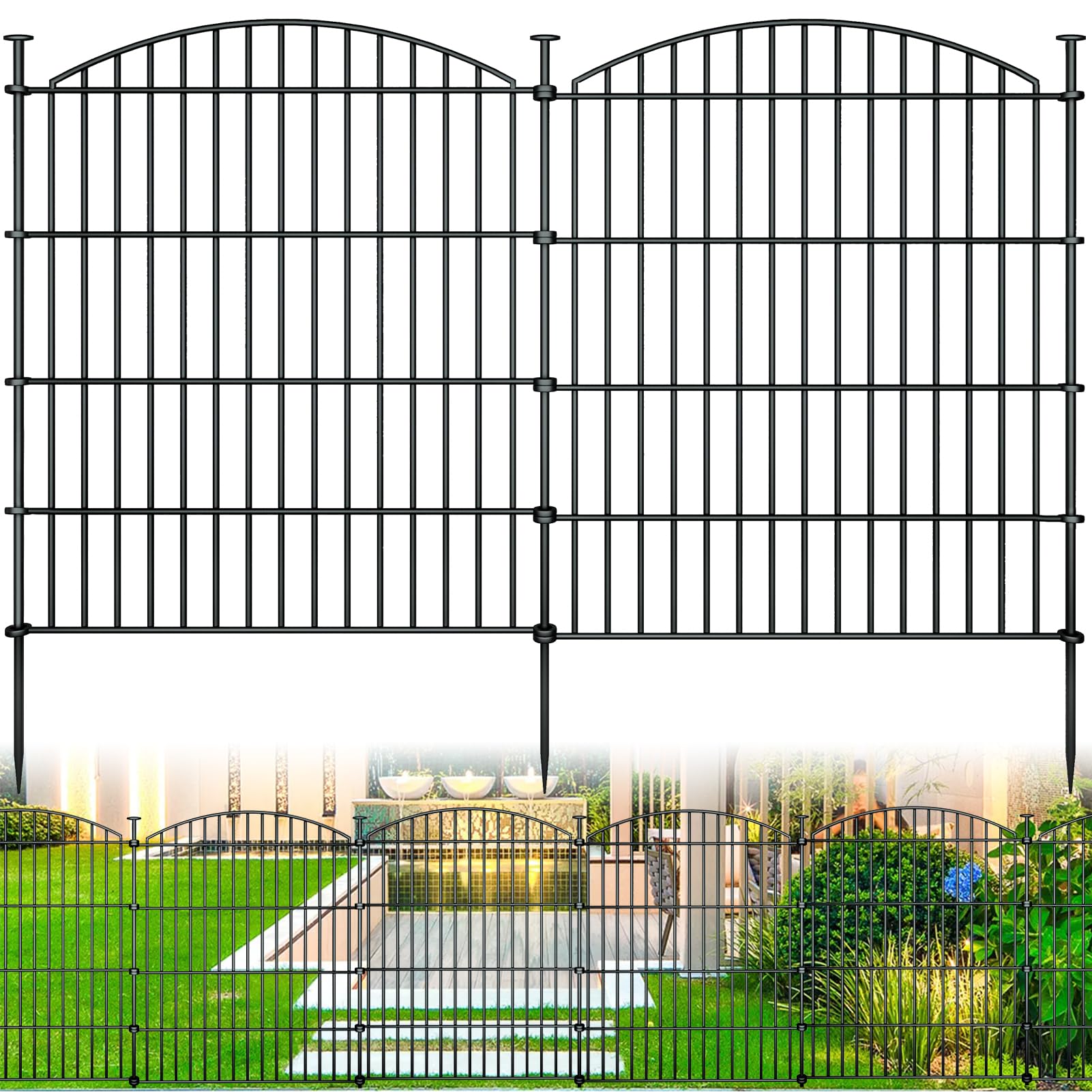 richmen 10-Panel Garden Fence