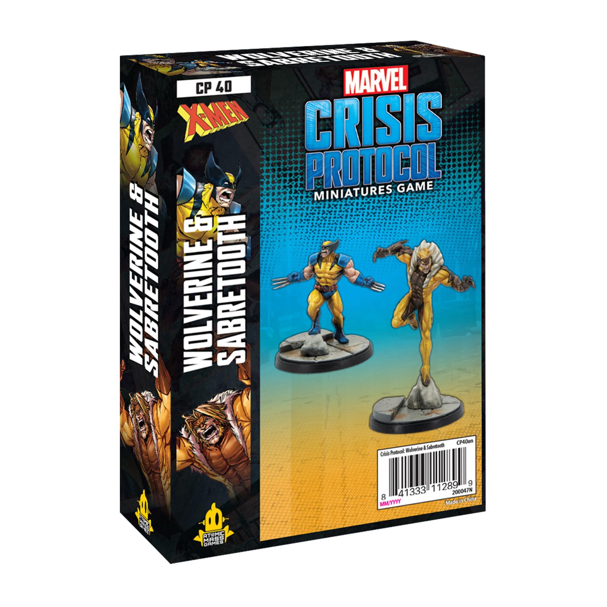 Marvel Crisis Protocol: Character Pack: Wolverine and Sabretooth - Miniature Game
