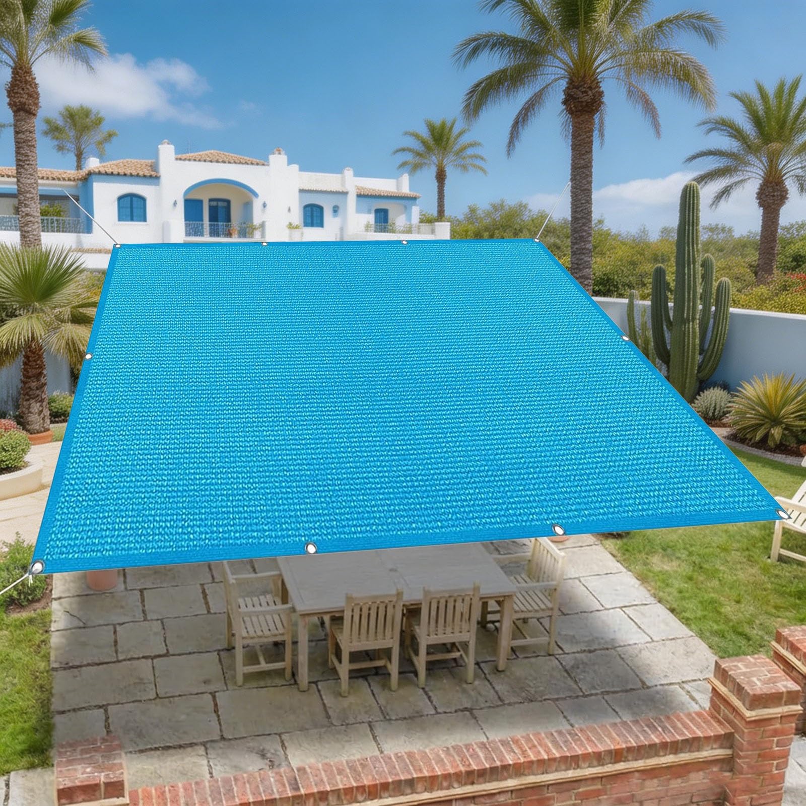 Voile d'ombrage rectangulaire 320x390 pour ombrager la terrasse et le jardin