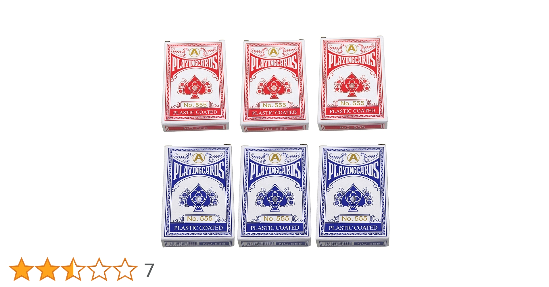 Amazon.co.jp: ユアクト 6パックセット トランプ 紙 バカラ
