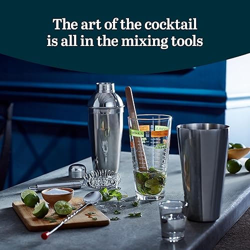 Vista 2 de Libbey Mixology Set de cóctel de 9 piezas Claro