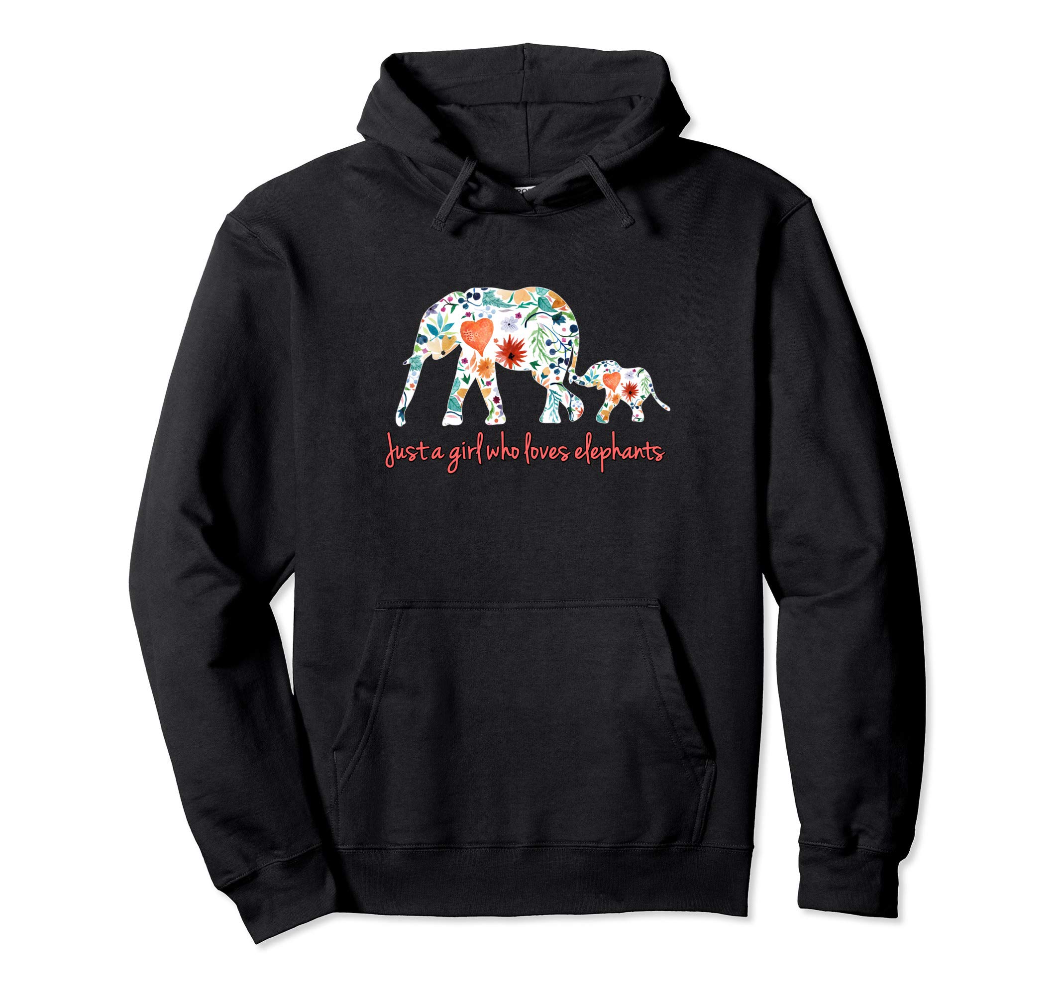 Some really nice Elephant DesignsLOVES ELEPHANTS WOMEN GIRLS Pullover HoodieOEKO-TEX STANDARD 100