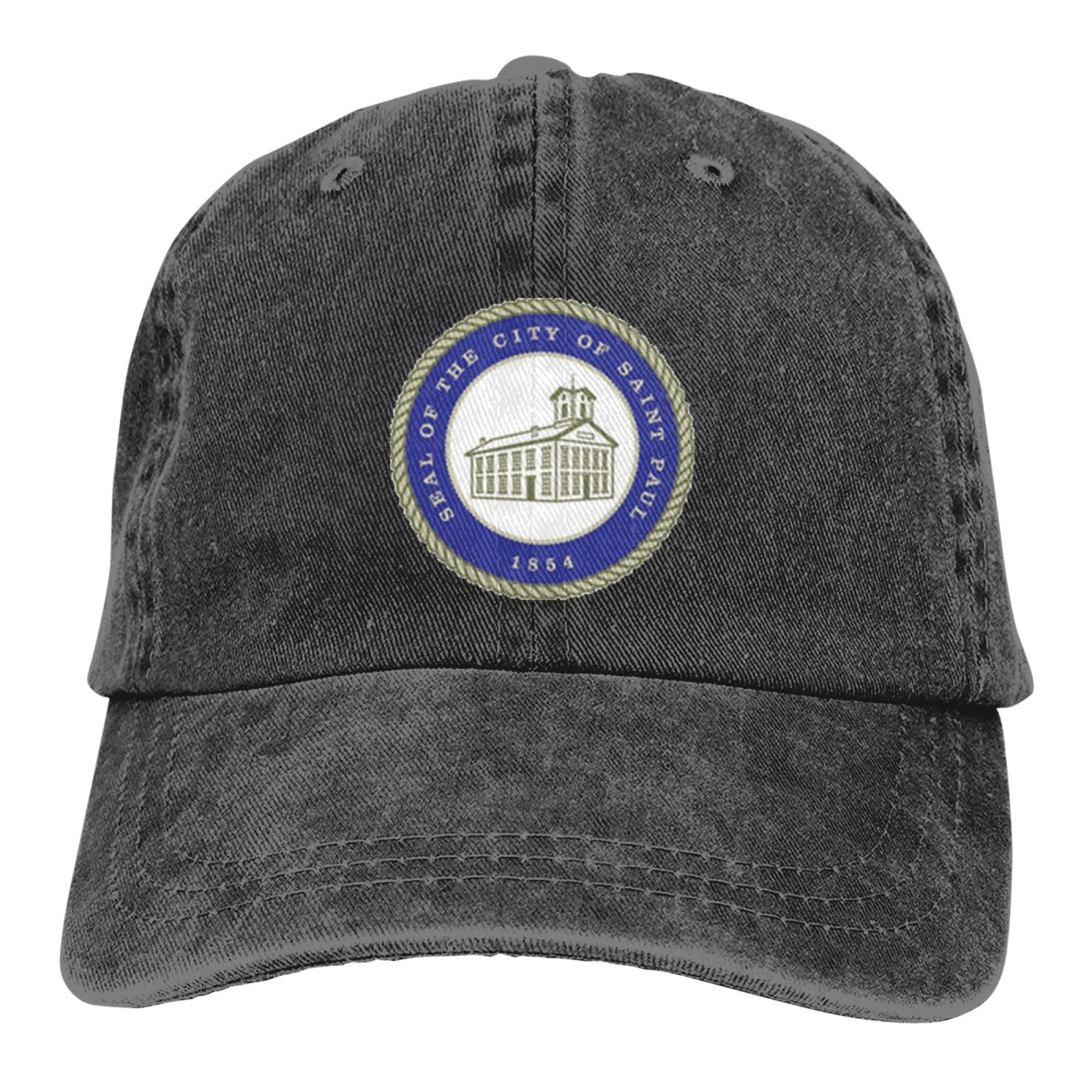 QIZYOQA City Seal Saintpaul Baseball Cap for Men Women Hats