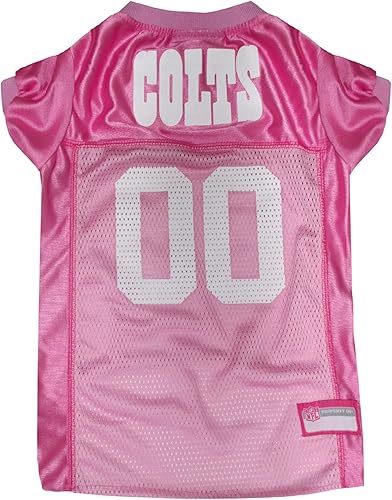 NFL Ropa para mascota. Abrigos y camisetas para perros y gatos disponibles en 32 equipos de la NFL y 4 tamaños. Producto oficial, de alta calidad y