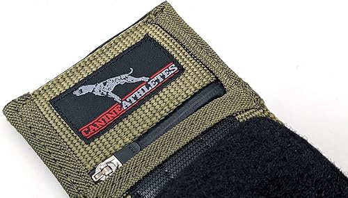 CANINE ATHLETES Collar de perro de trabajo con peso Elite-HD de 3 pulgadas (5 libras, verde militar) CANINE ATHLETES Collar de perro de trabajo con peso Elite-HD de 3 pulgadas (5 libras, verde militar)