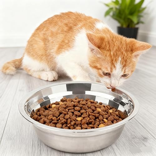 Miniatura 5 de Tazones para mezclar ensaladas, cuencos de acero inoxidable para cocina, hornear, servir, cocinar, almacenamiento de preparación de alimentos, juego