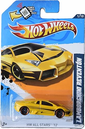 Hot Wheels Lamborghini Reventon, All Stars '12 1/10 - Amarillo