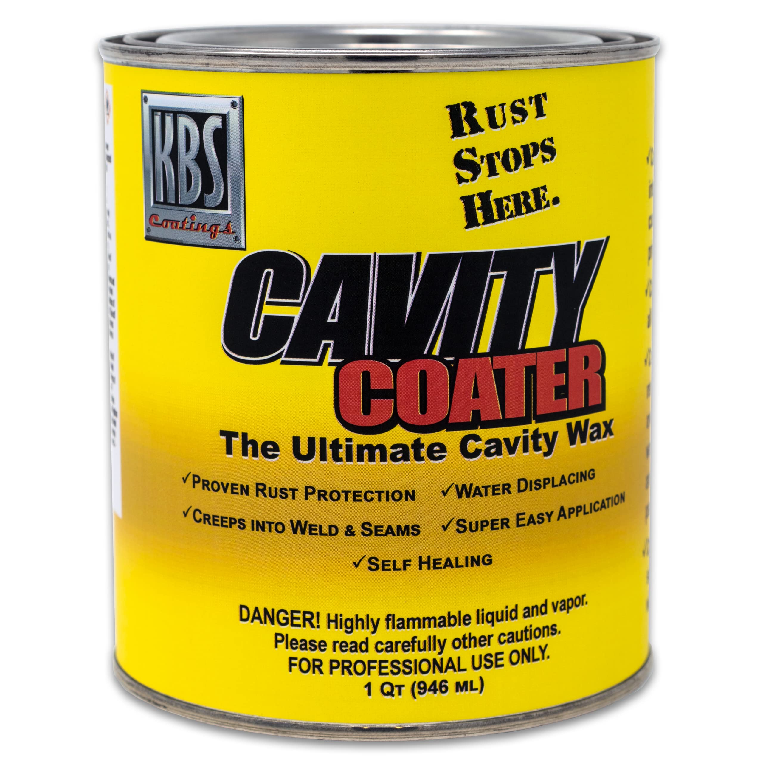 KBS Coatings 75400 Cavity Coater - 1 Quart