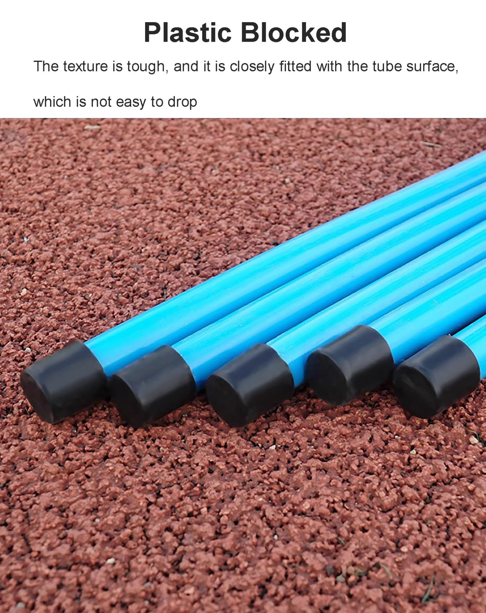 5er-Pack Schnelligkeits- und Beweglichkeitstraining, gut sichtbare Geschwindigkeitshürden for den Innen- und Außenbereich, Übungsausrüstung for Leichtathletik, Zäune for die Kondition von Sportmannsch