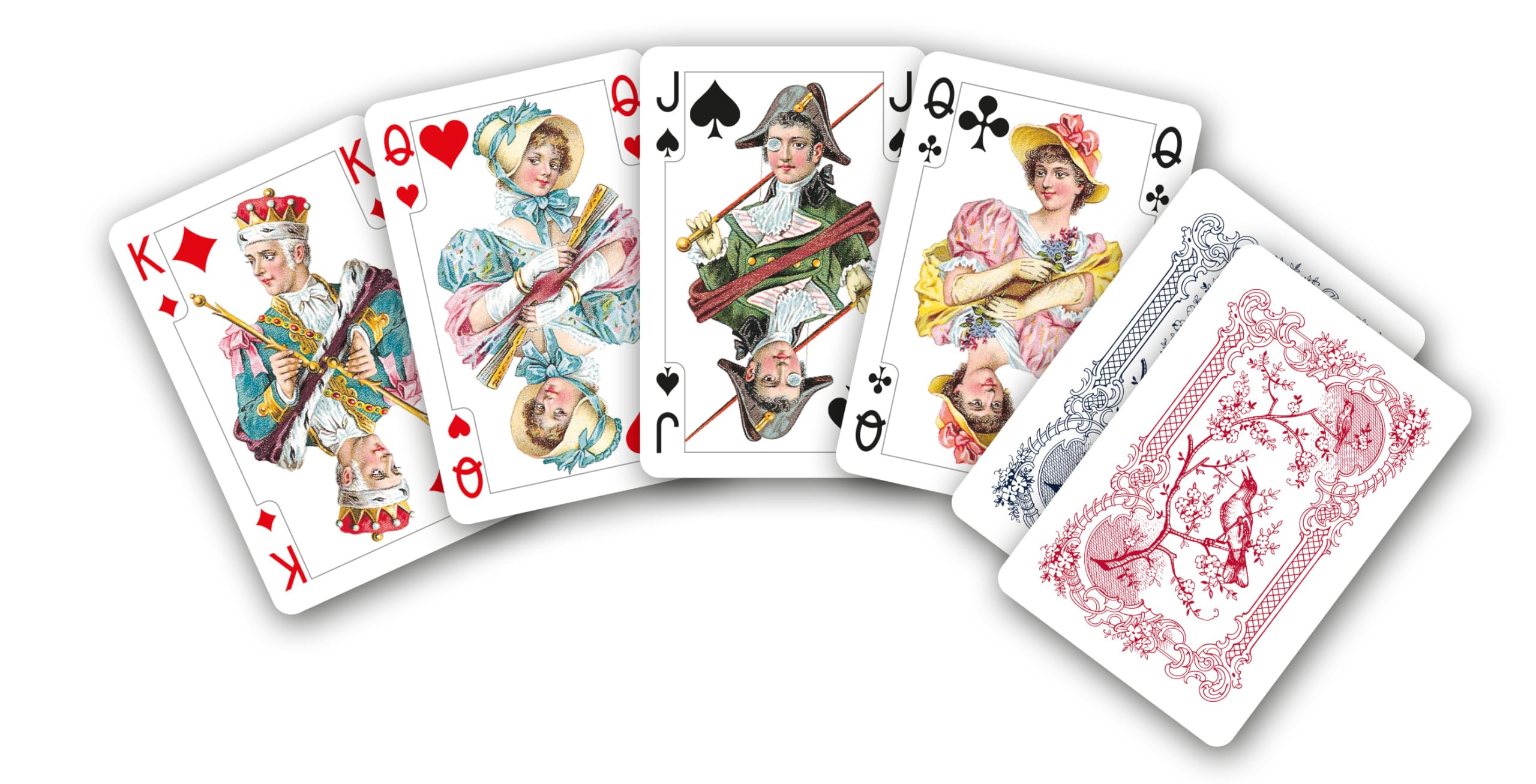 Piatnik Miniature Patience Cards - Double Deck, Multicolor, Small