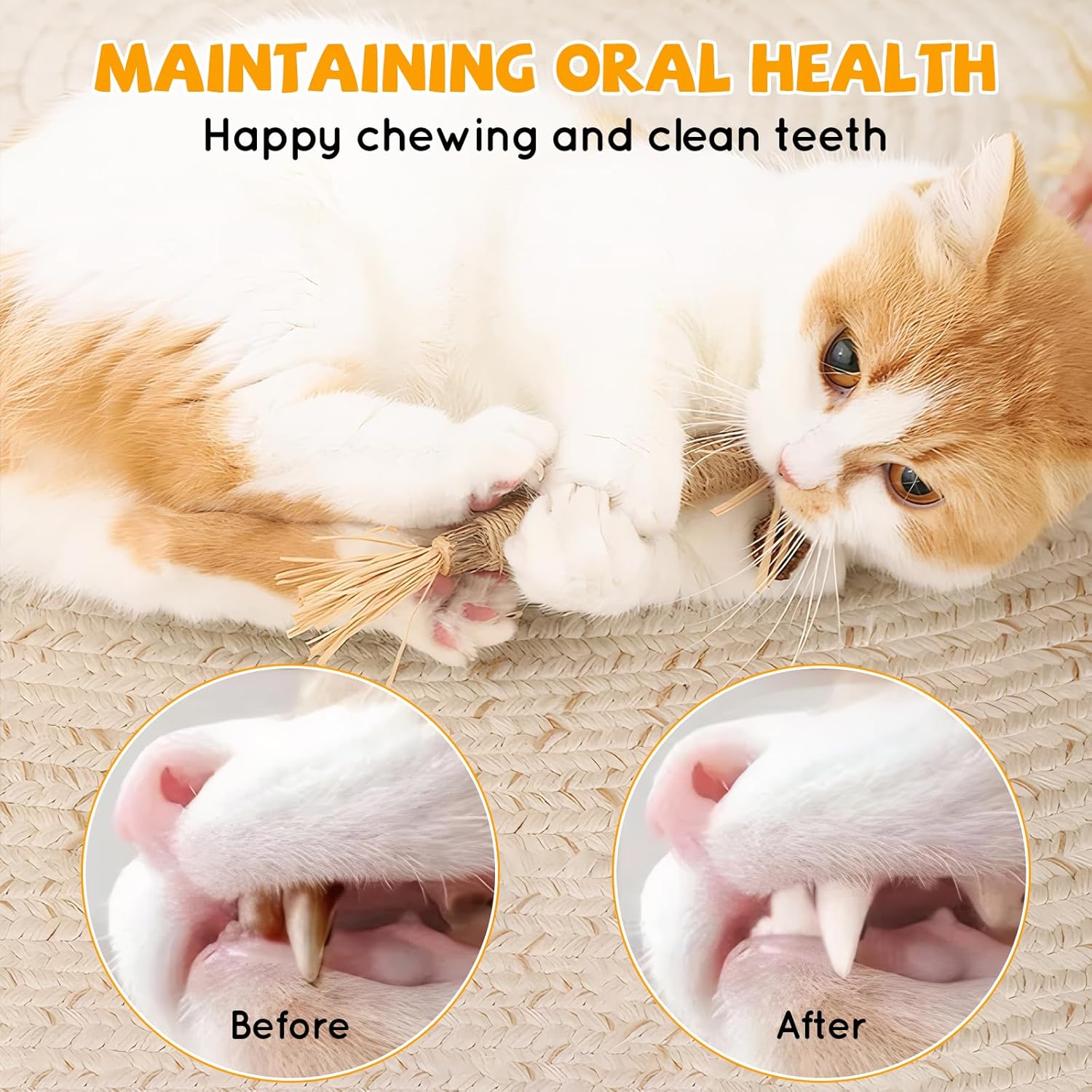 Kemowi 3pcs Catnip Toy, Fish Cat Toys For Indoor Cats Adult, Soft Linen Chew Toy, Kitten Teething Catnips Toy, 3 Color Fish Shaped Cat Interactive Toy, Red Navy Yellow 7 81MbO5diPFL. AC SL1500