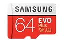 Samsung EVO Plus 64GB microSDXC UHS-I 100MB/s Full HD & 4K UHD Memory Card with Adapter (MB-MC64HA) gallery image