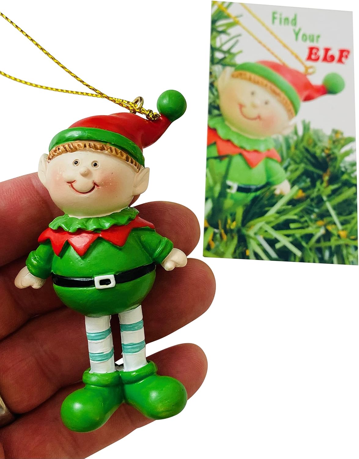 Buy Elf Ornament Legend Set Find Your Hidden Elves Christmas Tree