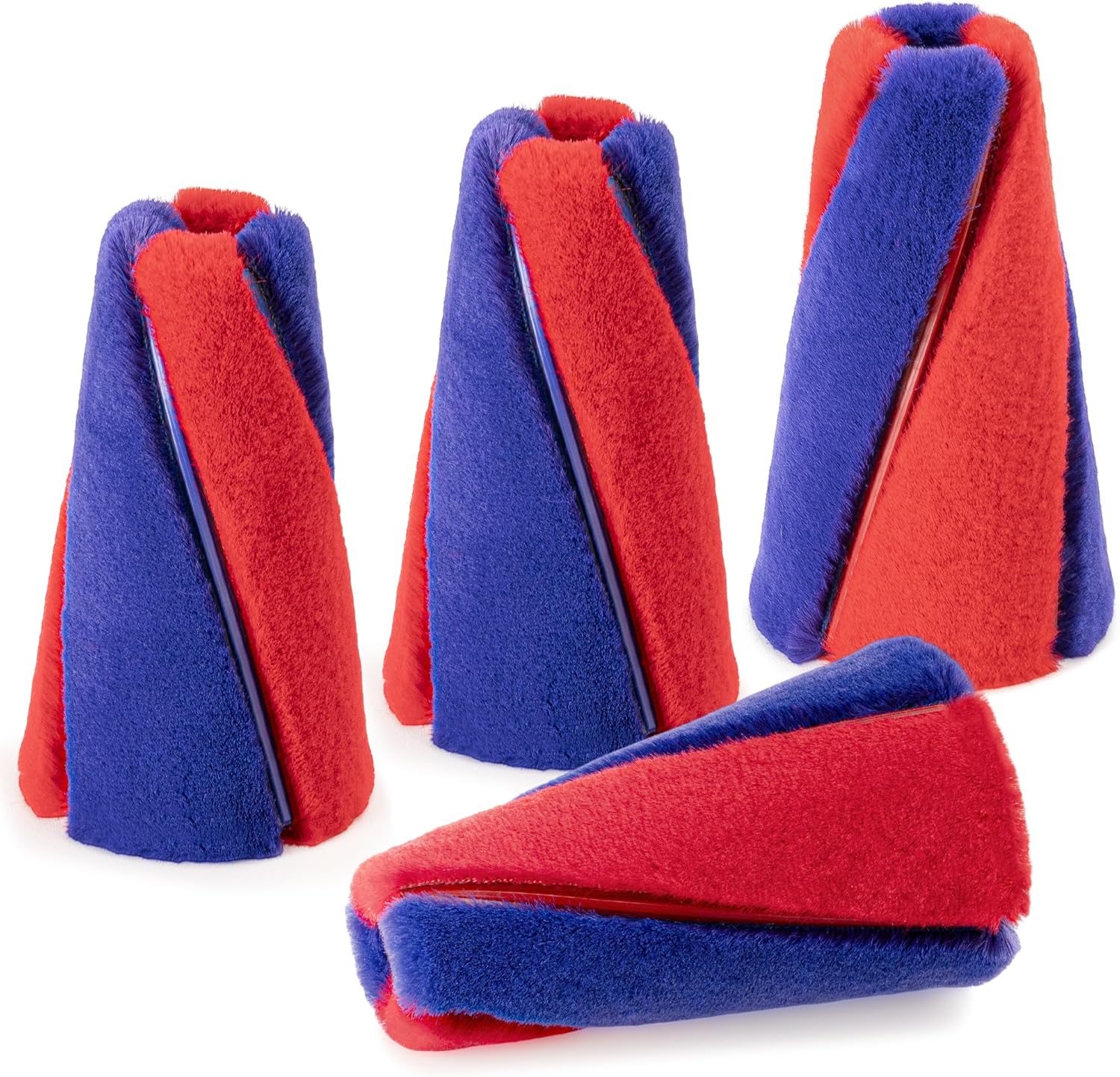 Leemone 4 Pack Replacement Roller Brush for Dyson PencilVac Fluffycones SV50 FC Vacuum Cleaner – Soft Anti-Tangle Conical Roller Brush Bar for Pet Hair & Long Hair – Washable & Reusable