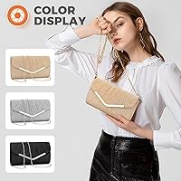 Vista 6 de Bolsos de mano para mujer, bolso de noche, bolso de hombro, bolso cruzado para boda, cóctel, fiesta de graduación