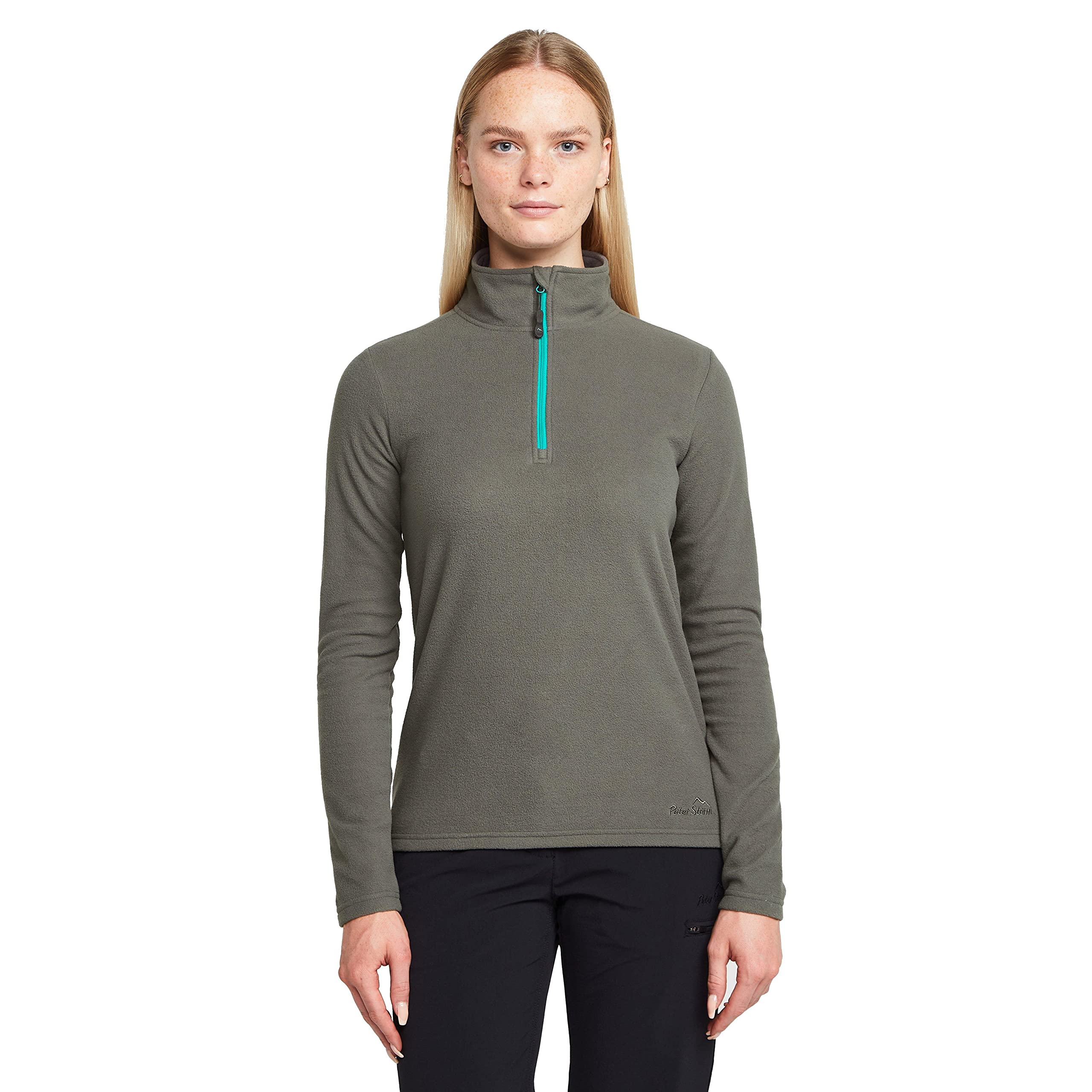 Peter Storm Women's Bracken Half Zip Fleece Grey Size 16