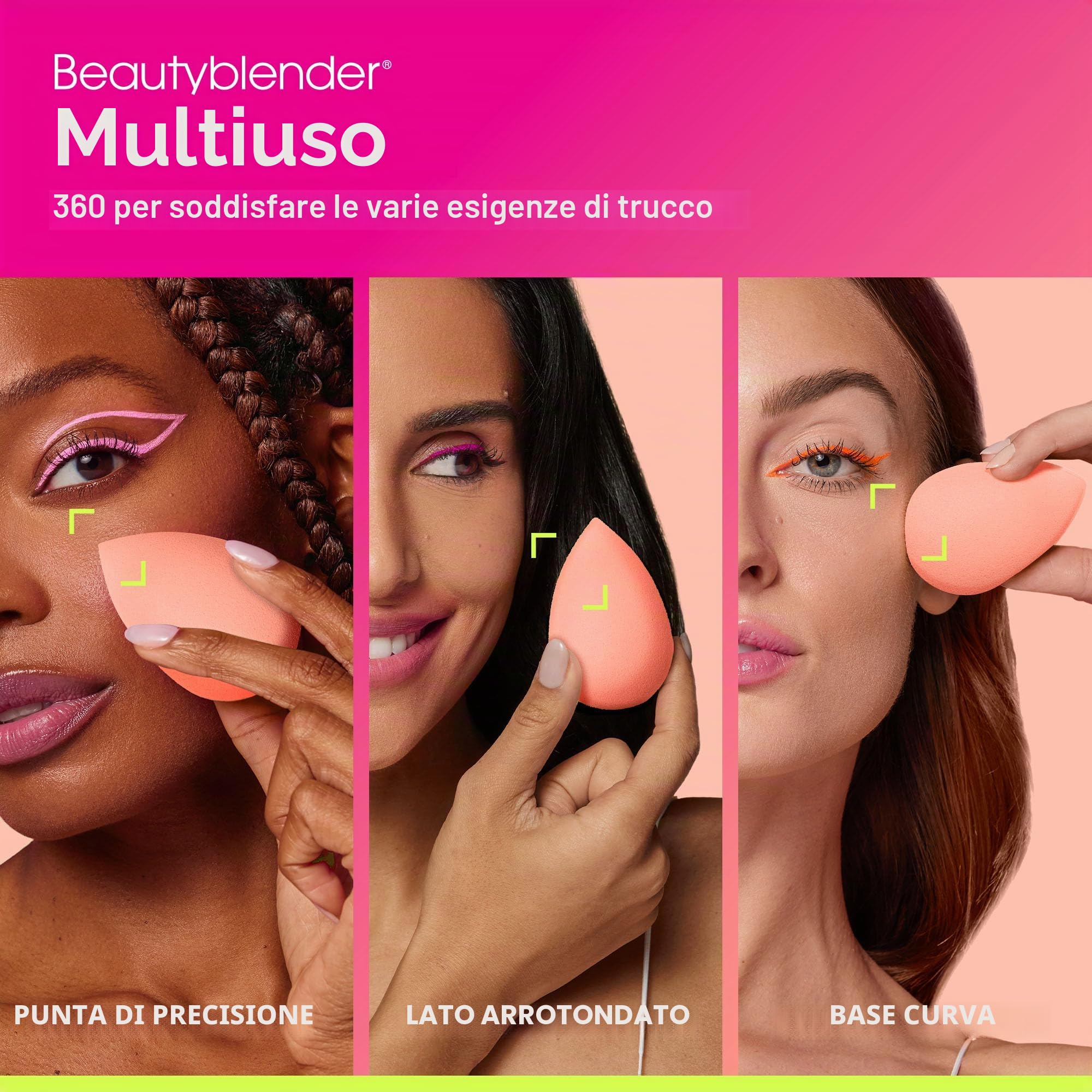 BEAUTYBLENDER Spugna per trucco PAPAYA
