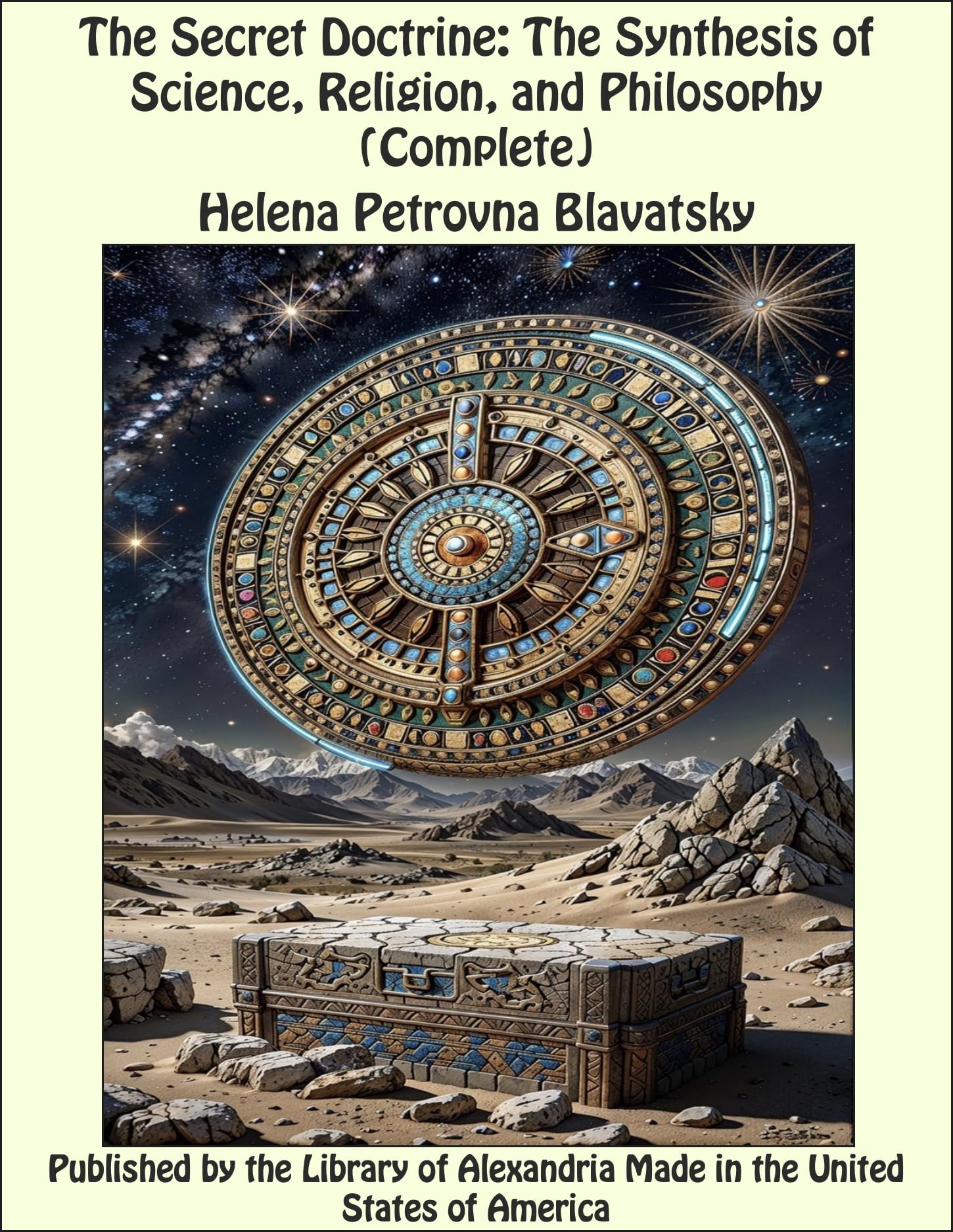 The Secret Doctrine:THE SYNTHESIS OF SCIENCE, RELIGION, AND PHILOSOPHY (Volume I, Volume II)