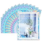 Holographic Bags, 9x11 inch Resealable Smell Proof Bags for Food, Small Business and Party Favor Storage(100 Pack)