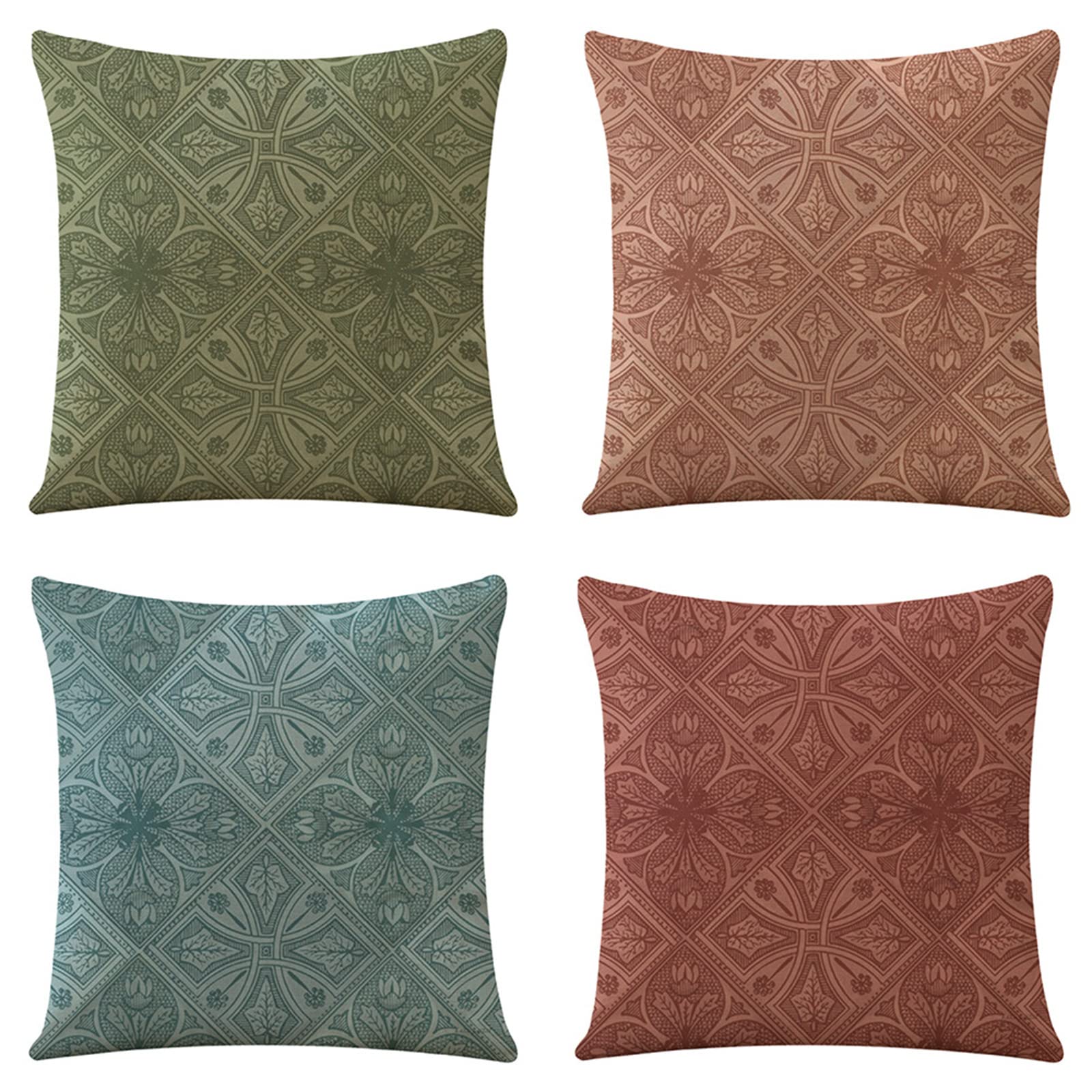Housses de coussin 45x45 cm en velours doux nordique de haute qualité